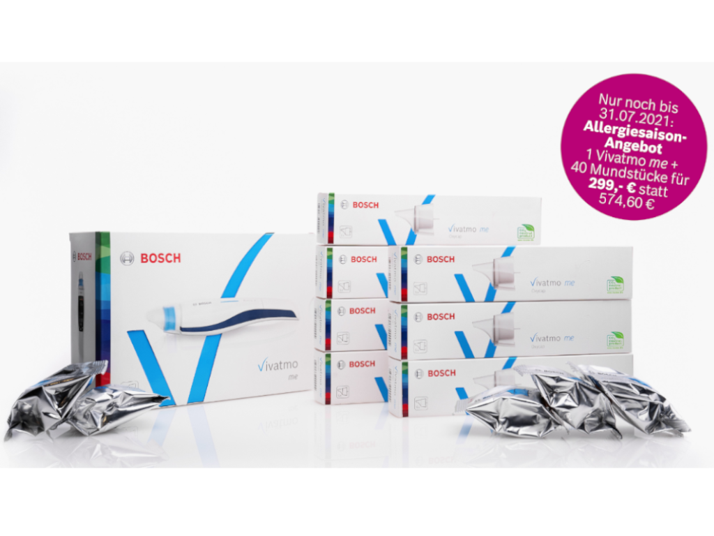 Vivatmo me Allergiesaison-Angebot